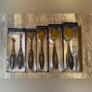 NIB LA LA CONTOUR BRUSHES SET OF 6 BRUSHES
